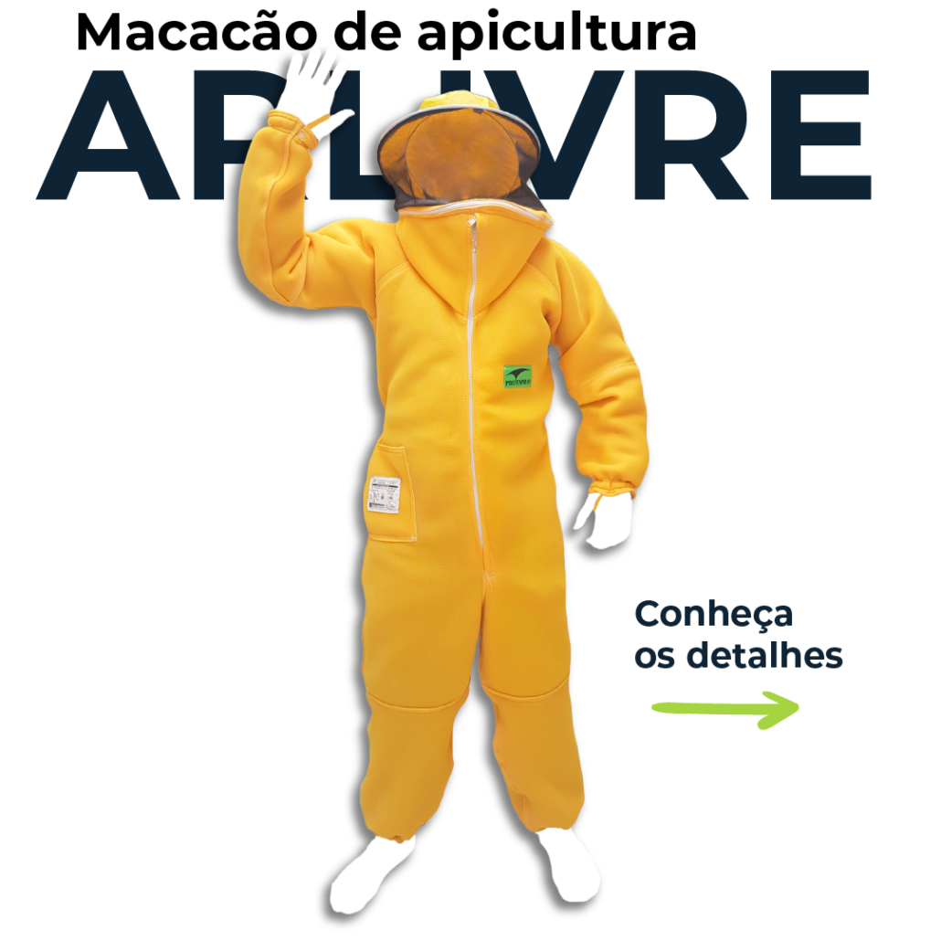 MACACÃO APICULTOR ARLIVRE AMARELO