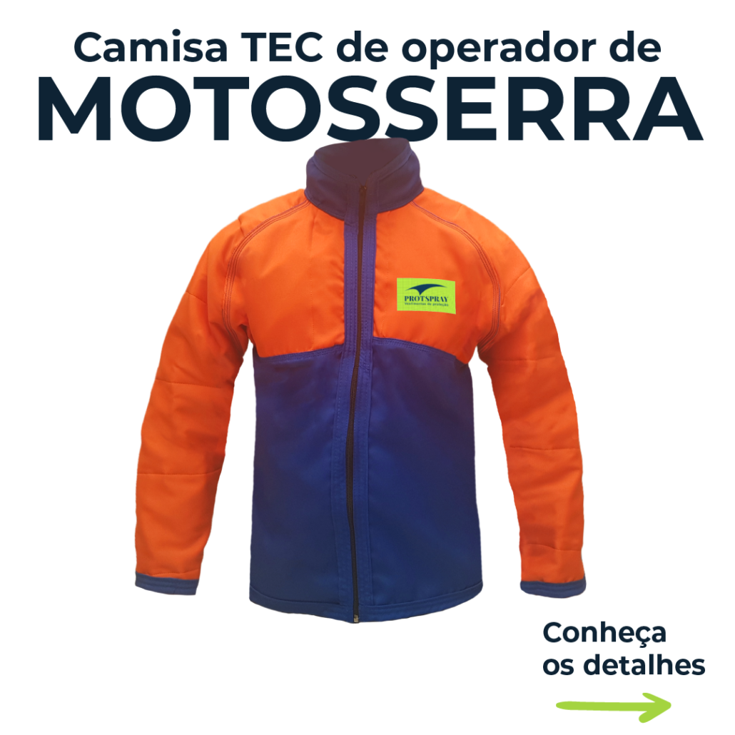 CAMISA PARA OPERADOR DE MOTOSSERRA – MODELO TEC